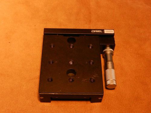 Oriel 16031 Linear X Axis Motion Stage       Newport Laser Optics