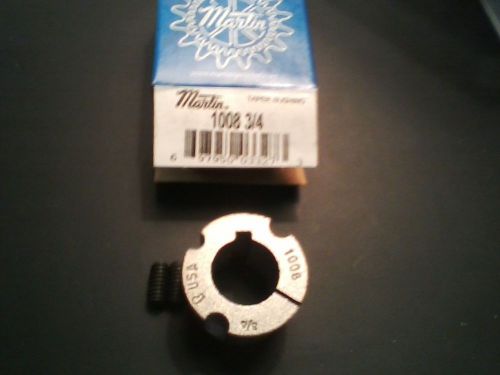 Martin tapered bushing 1008 3/4 bore NEW