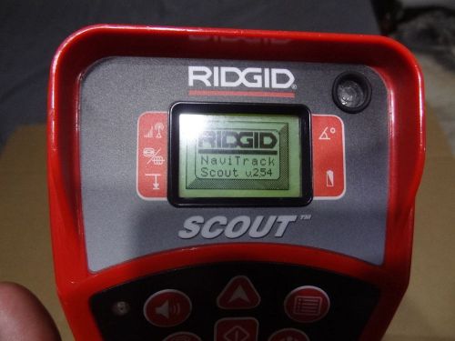 Ridgid SCOUT SONDE &amp; LINE Locator For Seesnake Sewer Camera NAVITRACK