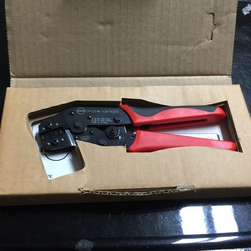 New nib molex pico blade 1.25mm open barrel crimp tool crimper sweden 63811-0200 for sale