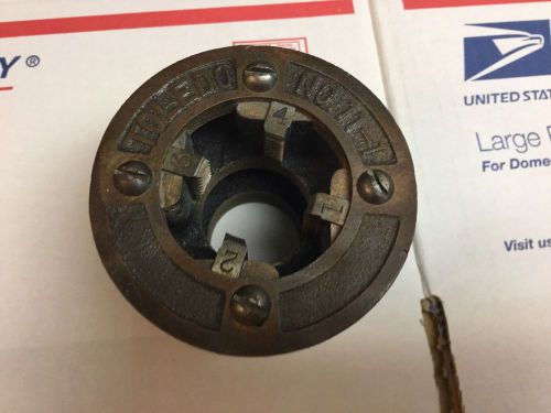 toledo number 11 pipe die. 1 inch.