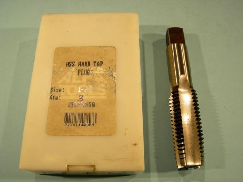 Qty 1 New Alfa 1-8 UNCTap HSS 4 Flute Plug,  Machinist, Toolmaker