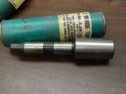 No. 2 Morse Taper with No. 4 Jacobs Taper Jacobs Original