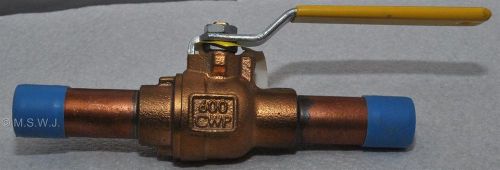 Two Apollo 600 CWP  CII 3/4 Inline Brass Valve