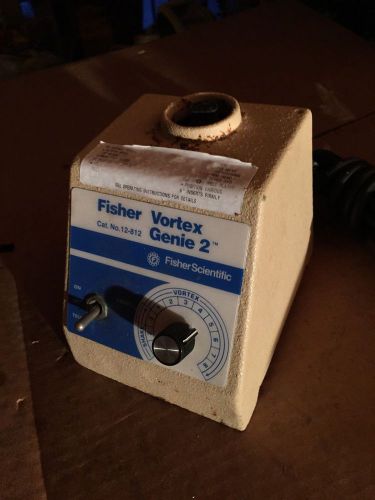 Fisherbrand allied fisher scientific g-560 vortex genie 2 vortexer mixer for sale