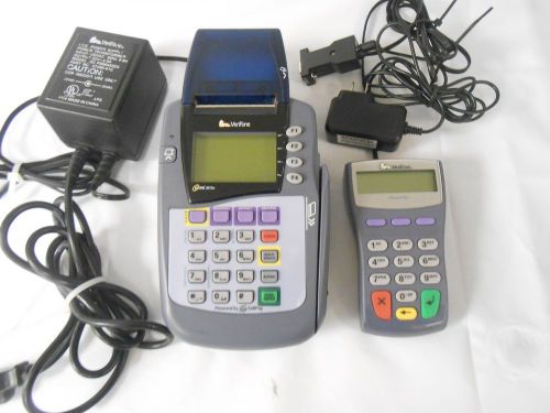 VeriFone omni 3210SE with VeriFone PINpad 1000SE