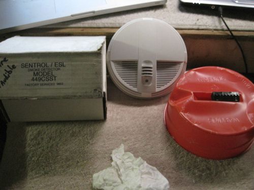 SENTROL/ESL 449CSST SMOKE DETECTOR 4 WIRE W/AUDIBLE