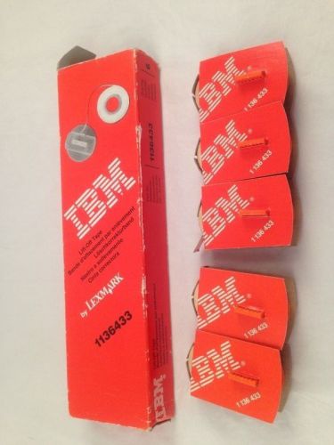 Correction Tapes for IBM Selectric II - IBM 195 Lift Off Tape 1136433 LOT of 5