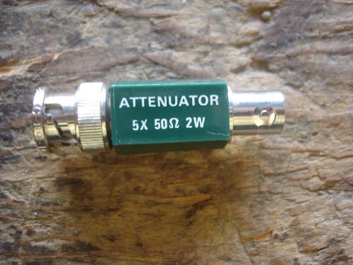 TEKTRONIX 011-0060-02 ATTENUATOR 5 X 50  2 W EXCELLENT CONDITION