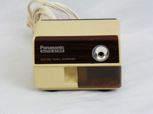 Panasonic KP-110 Electric Pencil Sharpener Auto Stop Instructions Working