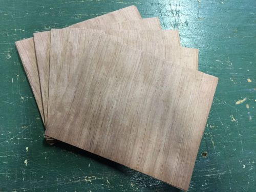 Wood Veneer Bubinga 12x10 22 Pieces Total Raw Veneer &#034;EXOTIC&#034; BUB1 3-11-15