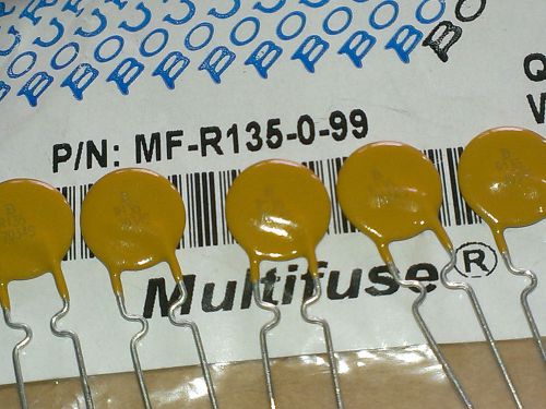 [50 pcs] bourns 1,35a(1350ma)  resettable fuse (multifuse) 30v mf-r135 for sale