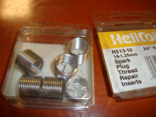 NIB 12 Pcs Helicoil M14x1.25 3/4&#034; Reach Spark Plug Thread Inserts