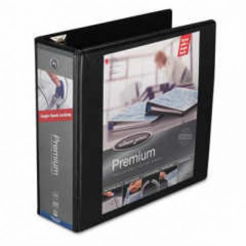 New wilson jones 87909 premium single-touch locking round ring view binder, 3&#034; for sale