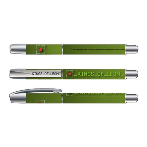 Kings Of Leon Logo Icon Official New Green Gel Pen