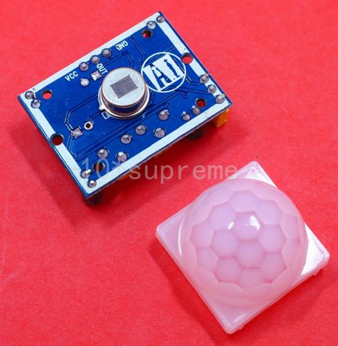 Ir pir motion sensor detector module hc-sr501 adjust ir pyroelectric infrared for sale