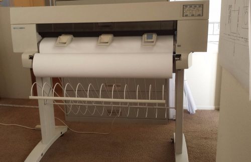 HP Designjet 48x36 Plan printer/plotter .refurb...opt delivery..very nice