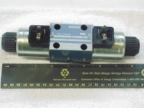 BOSCH HYDRAULIC VALVE 370 Pmax 315 0 810 091 423 24VDC 1.40A FOR LATHE CNC