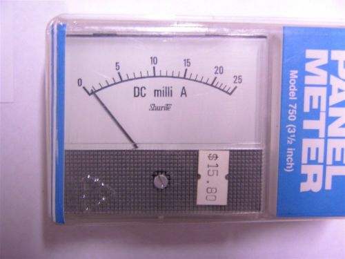 Shurite Panel Meter 750 Series Asst DC &amp; AC Ranges