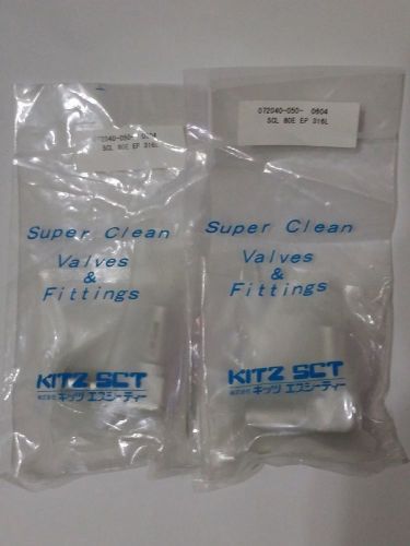 KITZ SCT SCL 90 Elbow SCL 80E EP 316L 1/2&#034; (Lot of 2 pcs)