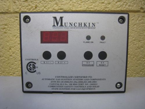 Munchkin 925 High Efficiency Boiler Display Control Board 7250P-332 Used