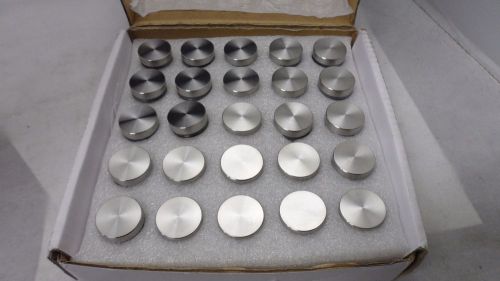 25 New MBS Tamper Proof Standoffs Glass Art Photo Wall Display Satin Finish