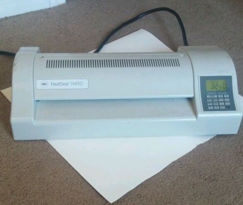 GBC HeatSeal H450 Laminator GREAT CONDITION WORKS EXCELLENT