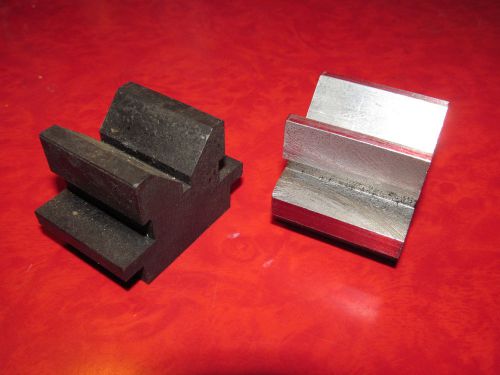 Machinist V-blocks, milling, lathe, machining, Atlas, South Bend