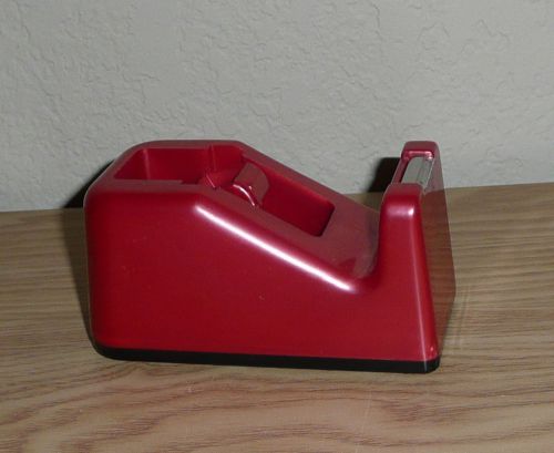 Small Red Desktop Scotch Brand Tape Dispenser #6291