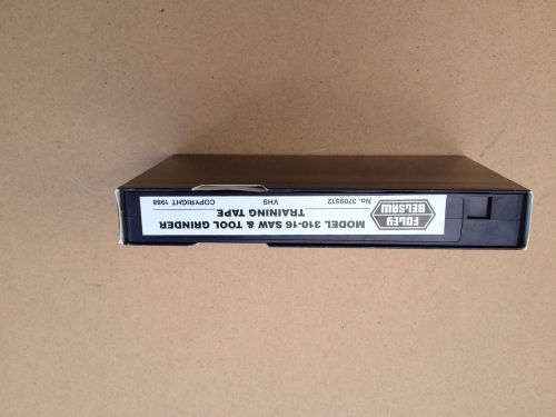 Foley belsaw 310-16 training vhs for sale