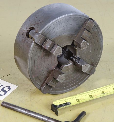 4-Jaw Chuck; 6&#034;; Logan Model 444(CTAM #7648)