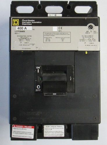 Square D LCP36400 400 Amp 3 Pole