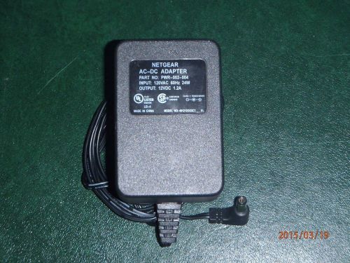 Qty (3) Netgear PWR-002-004 AC-DC Power Adapter Supply 12VDC 1.2A