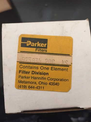 PARKER HYDRAULIC FILTER NIB 925834 20C KS