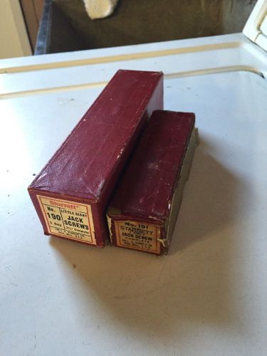 Starrett No. 190 Jack Screw Set And 191 Machinist Atlas South Bend lathe