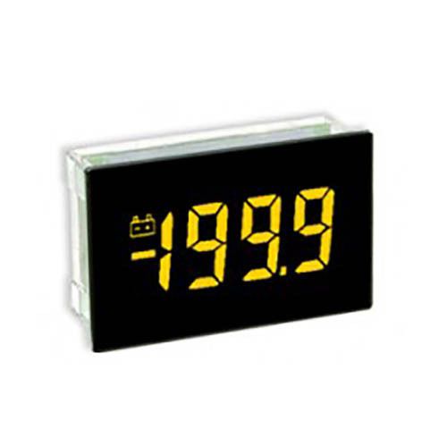 Lascar sp 400-eb-y 3 1/2-digit lcd panel voltmeter module, yellow led for sale