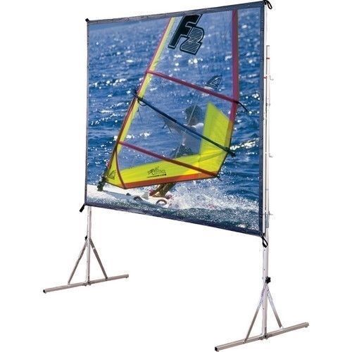 Draper cinefold projection screen 9 x 12 bonus + anti-sway stabilizers for sale