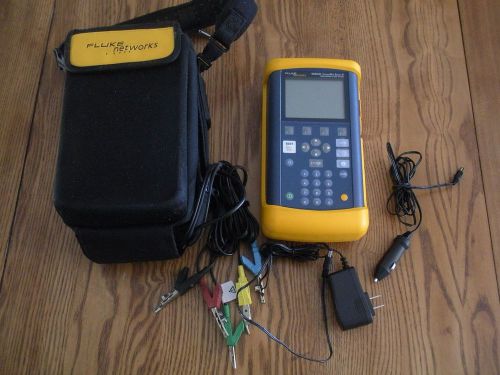 FLUKE NETWORKS 990DSL COPPERPRO SERIES II TESTER WIDEBAND TDR RFL VDSL 4.3.23