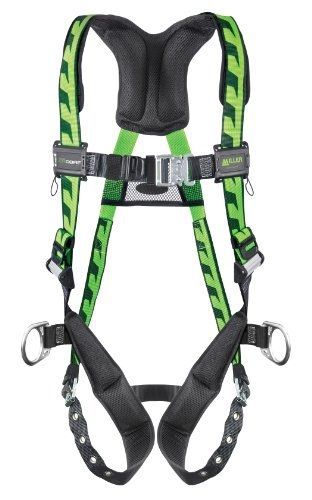 Miller Titan by Honeywell AC-QC/S/MGN AirCore Full Body Harness, Small/Medium,