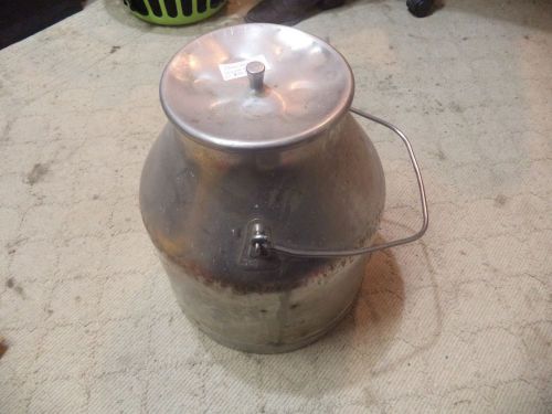 i4m Stainless Steel Delaval Milker Milk Can Jug Bucket Milking Cow