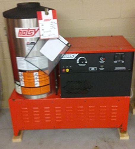 Used hotsy 991ss-208 hot water natural gas 3.9gpm @ 2000psi pressure washer for sale