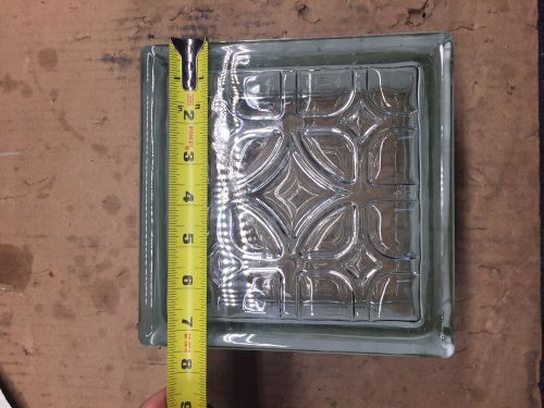 Deco Glass Square 8&#034; X 8&#034; X 4&#034;