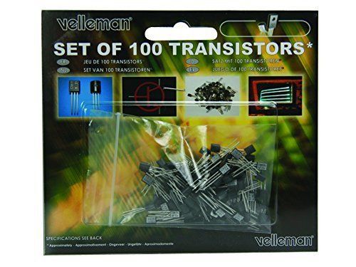 Velleman K/TRANS1 TRANSISTOR SET 100pcs