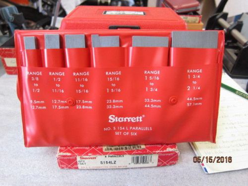 Starrett Adjustable Parallel set