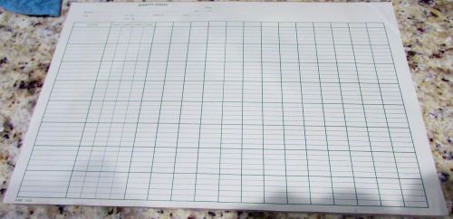 Quantity Survey Pad