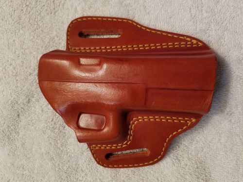 Gould &amp; Goodrich B800-G17 Gold Line Two Slot Holster Tan Glock 17,22,31, M&amp;P S&amp;W