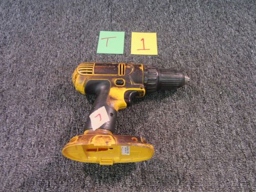 DEWALT DC759 CORDLESS 18V DRILL DRIVER VOLTS DRILL 1/2&#034; TOOLS SHOP HOME USED