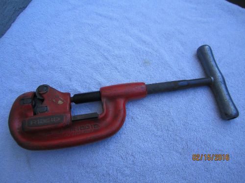 Ridgid No.1A Heavy Duty Pipe Cutting Tool ( Very Nice )