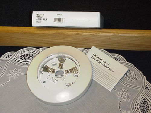 Gamewell Honeywell FCI ADB-FLF Automatic Fire Detector Base 8092 NEW IN BOX!