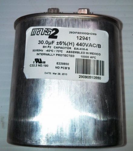 SCOTSMAN 18-1902-53 Run Capacitor MARS 12941 UL RUN CAPACITOR 30 MFD 440V OVAL